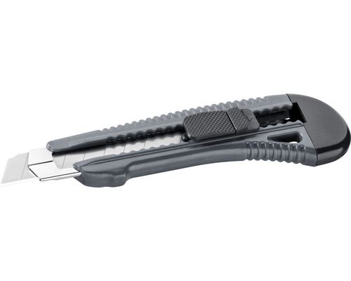 Cutter à lames sécables 18 mm | Cutter avec guidage métallique