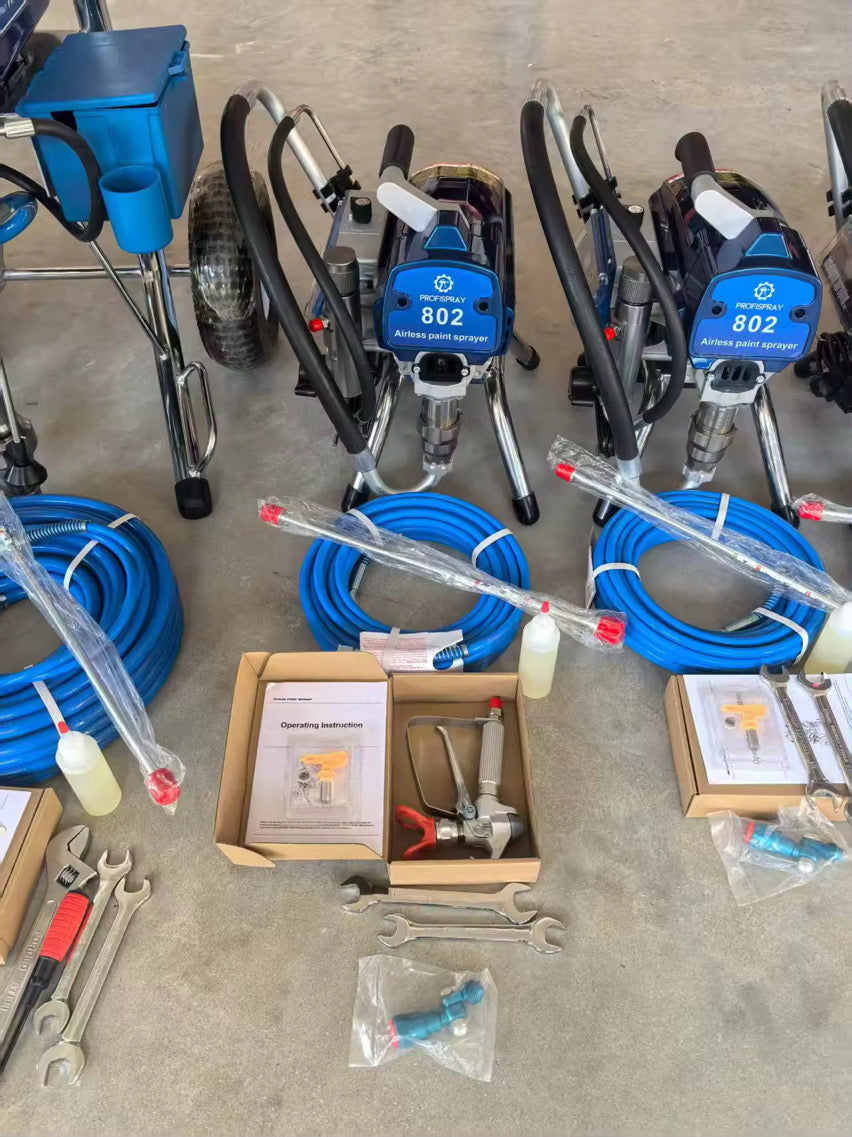 PROFISPRAY 802 – Airless Farbspritzgerät für professionelle Maler- & Lackierarbeiten