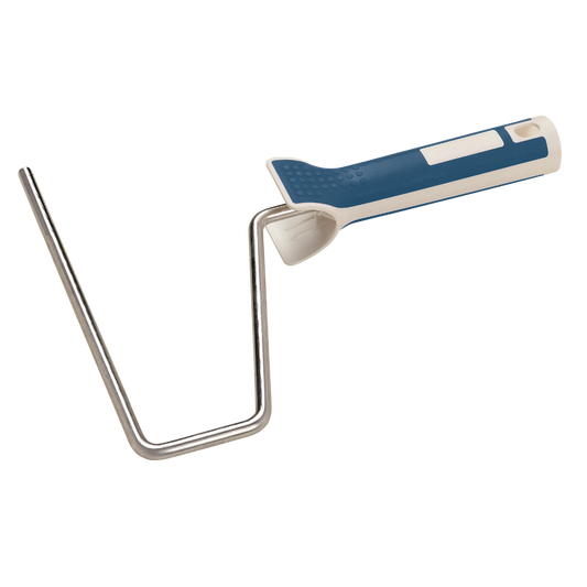 Farbbügel 25 cm mit robustem Metallbügel und rutschfestem Handgriff, ideal für mittelgroße Farbwalzen und präzise Streicharbeiten