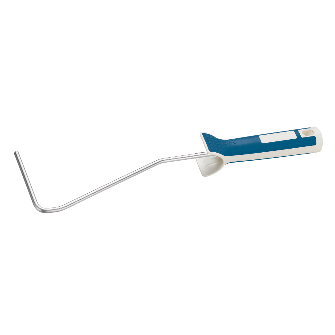 Farbbügel 37 cm mit stabilem Drahtgestänge und ergonomischem Griff, geeignet für breite Farbwalzen bei großflächigen Malerarbeiten