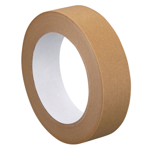 Braunes Kreppband – 30 mm breit, für präzise Kanten beim Malen und Lackieren