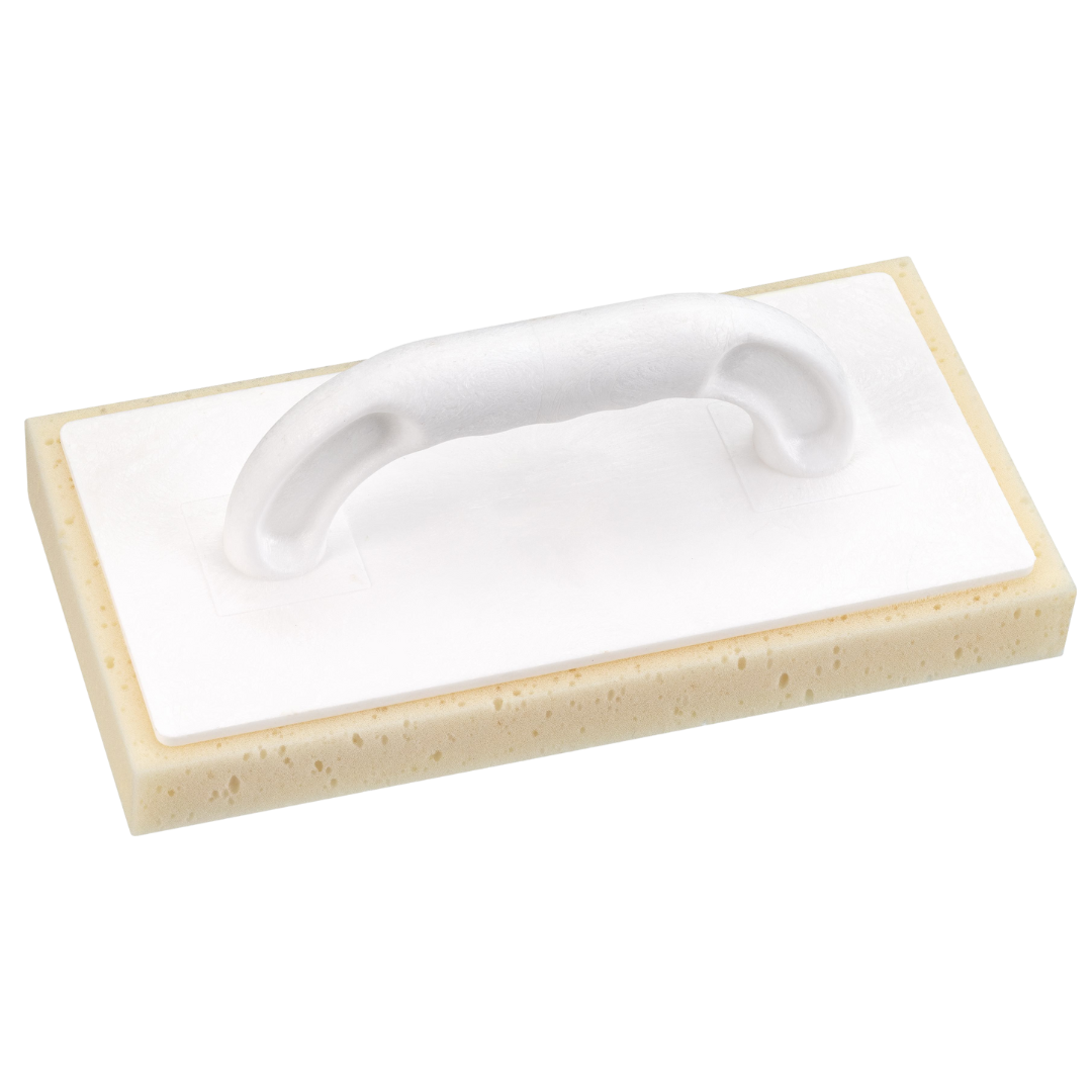 Hydroschwamm-Reibebrett 280 × 140 mm – saugstark und robust. Ideal zum Abwaschen von Fugen, Putzresten oder Spachtelmasse. Für Fliesenleger & Handwerker.