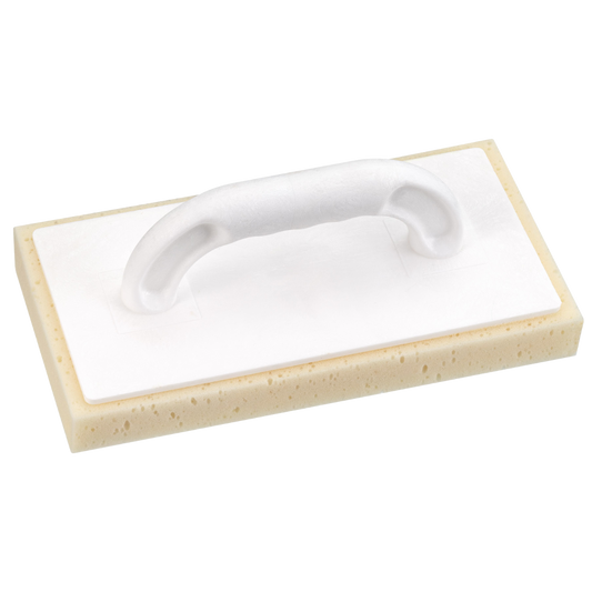 Hydroschwamm-Reibebrett 280 × 140 mm – saugstark und robust. Ideal zum Abwaschen von Fugen, Putzresten oder Spachtelmasse. Für Fliesenleger & Handwerker.