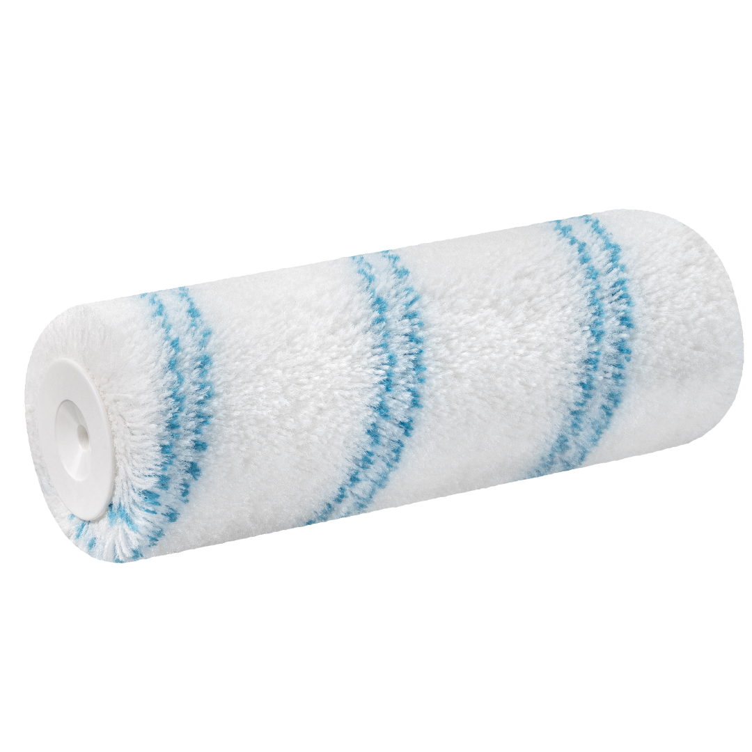 Universalwalze 25 cm mit 18 mm Polyamid-Blaufaden und Kern 54, geeignet für Innen- und Außenanstriche auf glatten bis strukturierten Flächen