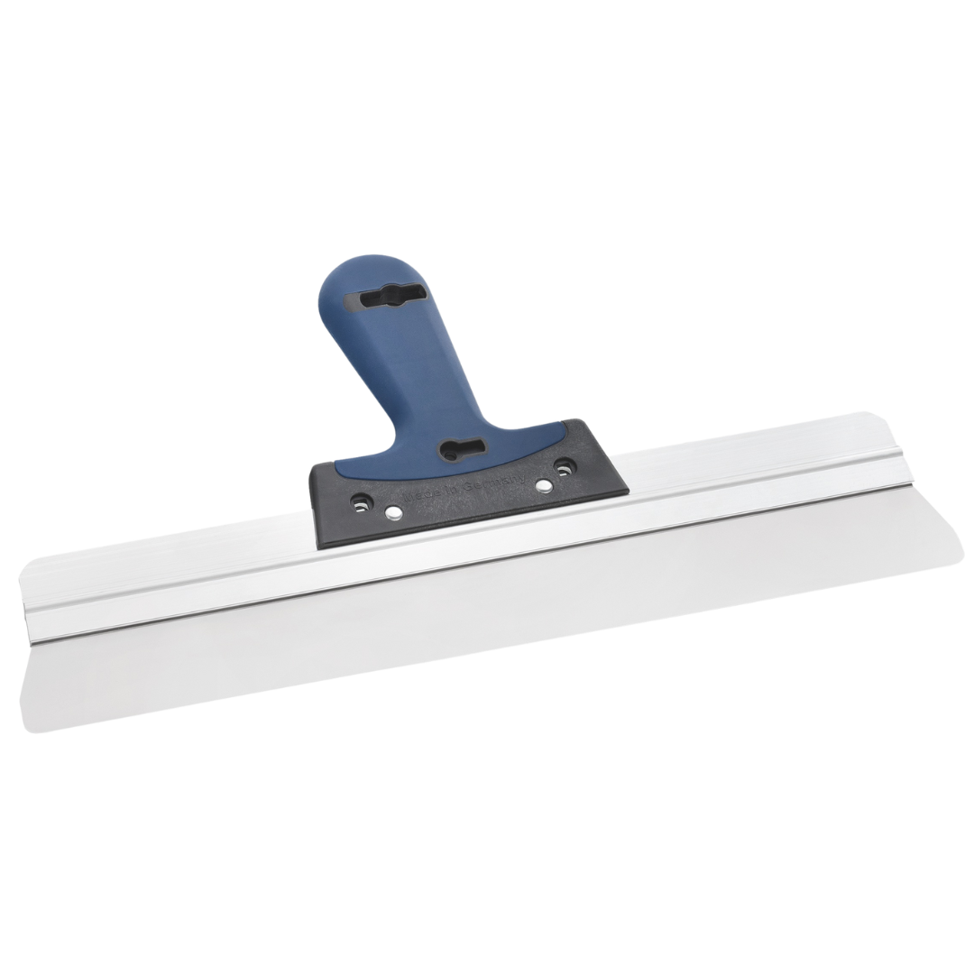 Fassadenspachtel 60 cm mit flexibler Edelstahlklinge und rutschfestem 3K-Griff für großflächige Spachtel- und Putzarbeiten